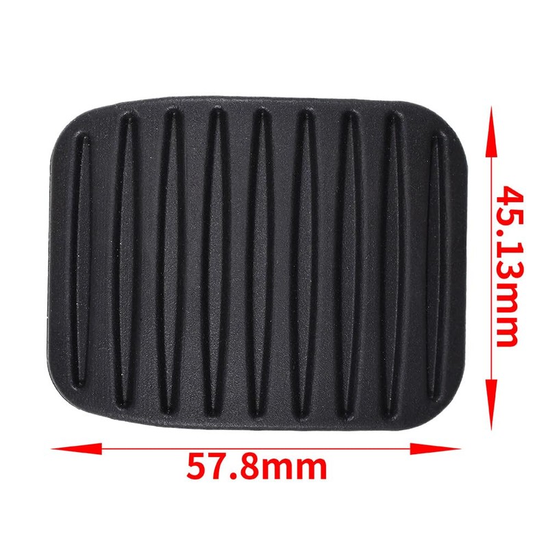 CANJPTON Brake or Clutch Pedal Pad Cover Compatible with Vauxhall