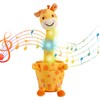 Dancing Cactus Toys,Talking Mimicking Singing Repeats What You Say:_Smiling Giraffe