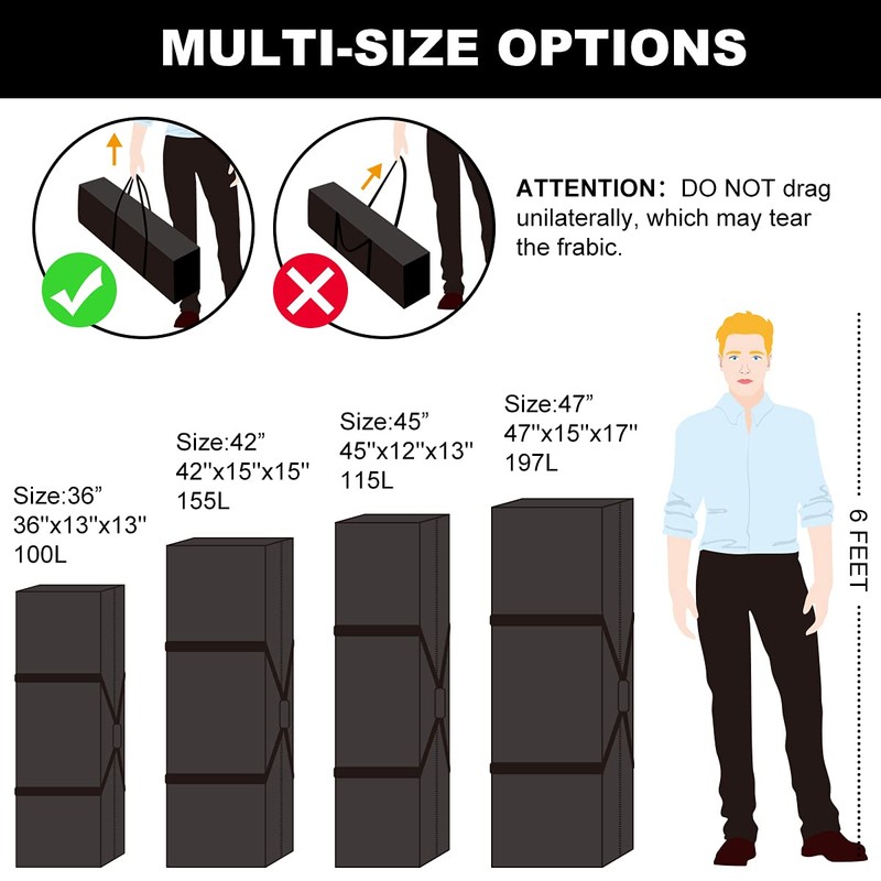 Sports Duffle Bag - Extra Large Travel Duffel Luggage Bag