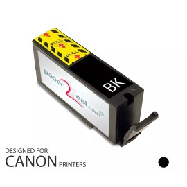 paper2eat PGI-250 Black Edible Ink Cartridge for Canon MG6420 print edible toppers