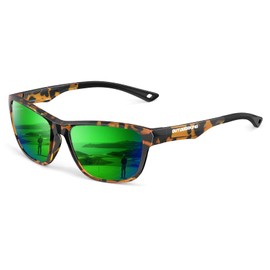 OUTDOORKING Polarized Sunglasses Men, Mens Sunglasses UV Protection Lightweight Sun Glasses for Cycling Running Fishing Golf