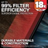 K&N Filtro de Aire del Motor Honda Civic L4 2.0L
