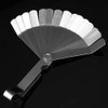 Offset Feeler Gauge Stainless Steel 16-Piece Blade Feeler Gauge 0.05-1.00