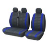 TOYOUN Van Seat Covers, 3D Stripe Print, Universal Fit for