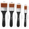 Acrylic Paint Brushes - 4 Piece Set of High Quality