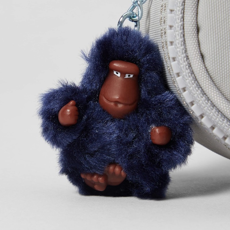 Kipling DUOBOX Pencil Case with Zip, Grey (playful grey), DUOBOX