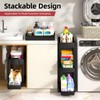 Sevenblue 4 Pack Under Sink Organizer, Bathroom Organizers and Storage,