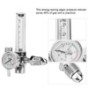 Argon Gas Pressure Reducer Argon Gas Meter Outlet Male Thread