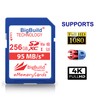 BigBuild Technology 256GB UHS-I U3 95MB/s Memory Card Compatible with