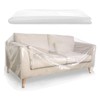 1 Pack Plastic Sofa Covers, 300 x 135cm Waterproof &