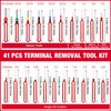 Reginary 333 Pcs Terminal Pin Removal Tool Kit Includes 43