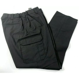 Elbeco NEW ELBECO 4x33 WOMENS E5710LC ADU RIPSTOP CARGO PANTS BLACK SIZE 4x33 UNHEMMED