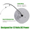 Homdec 12 Volt LED Ceiling Dome Light, 3'' LED RV