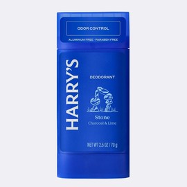 Harry's Odor Control Deodorant - Stone Charcoal & Lime Scent - 72 Hour Sweat & Odor Protection - 2.5 oz  - Paraben Free:_Odor & Enhanced Sweat_Wildlands_1 stick