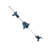 Metal Bird Shaped Hanging Wind Chime Home Garden Backyard Decoration