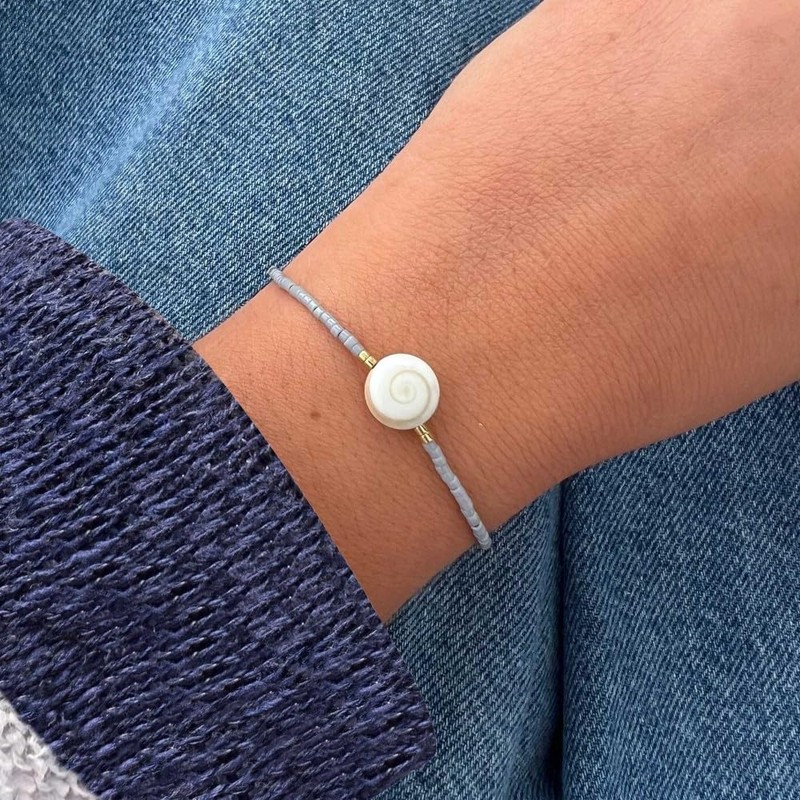 LES POULETTES BIJOUX - Link Eye of Saint Lucia Bracelet