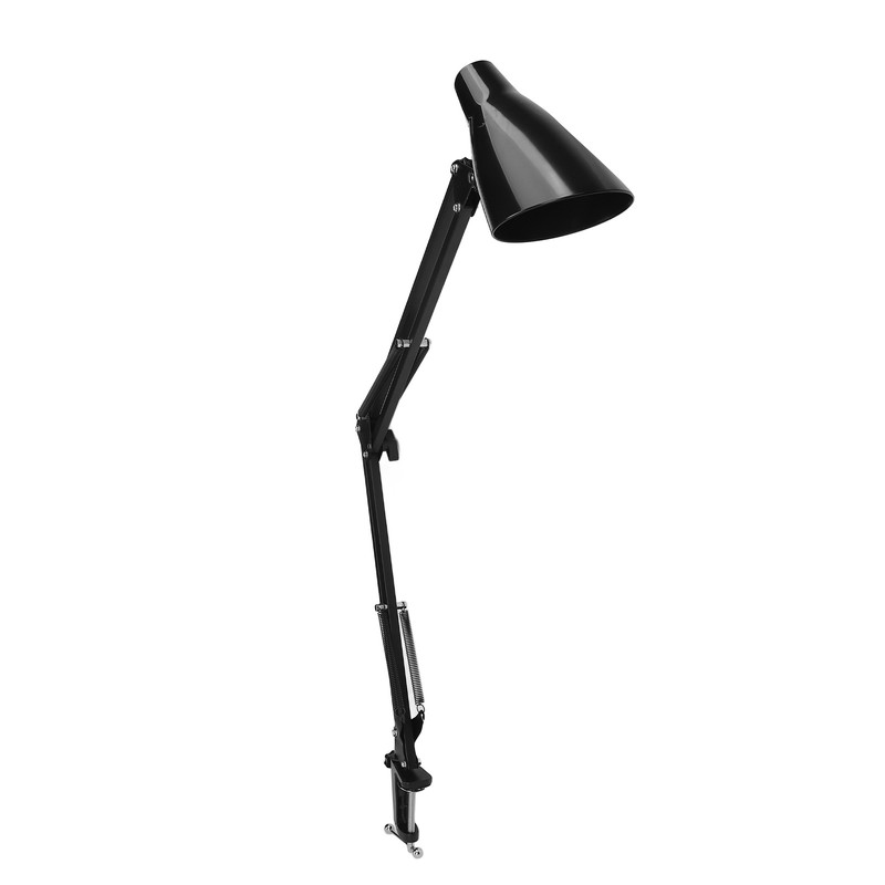 Swing Arm Desk Light with Clamp USB 3 Lighting 10
