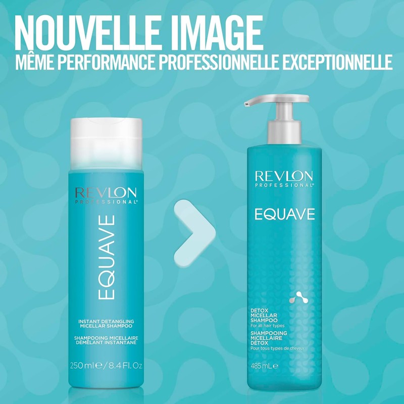 REVLON PROFESSIONAL EQUAVE Shampoo Micelar Detox para todo tipo de