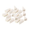 Baluue 3sets Professional Nail Art Sponge Set Makeup Puff Wedges