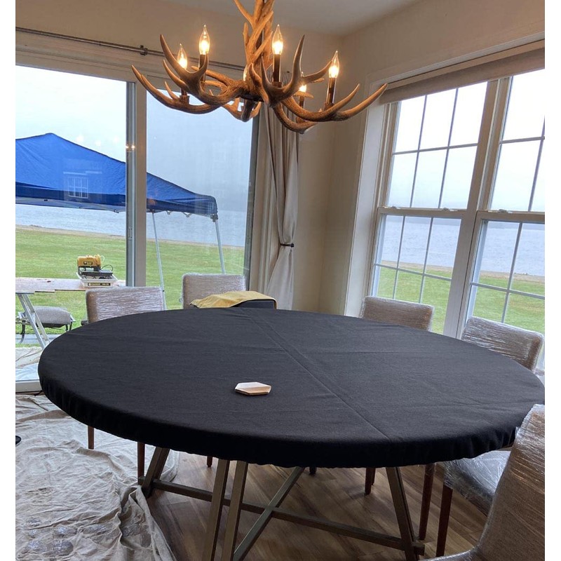 Playezze Felt Poker Table Cover for 36, 48, 60, or