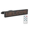 LED Matrix Panel Remote Control Programmable Scrolling LED Sign for