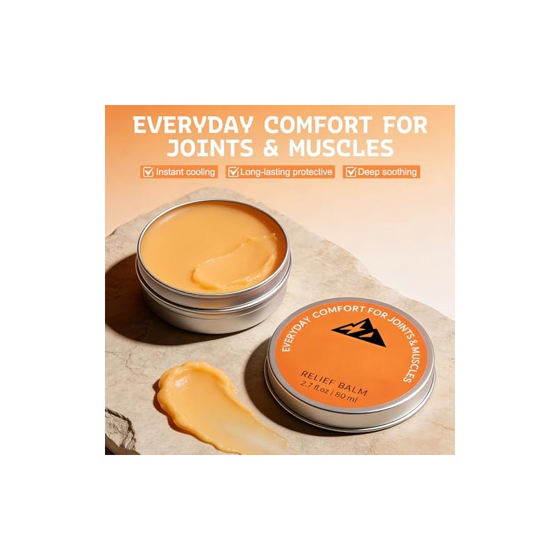 2pcs Soothing Massage Cream for Knee, Foot, Back & Joint,