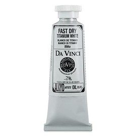 Da Vinci Fast Dry Alkyd Oil 150 ml Tube - Titanium White