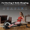 NAYSAYE Magnetic Rowing Machine for Home with Adjustable 8-Speed Booster,