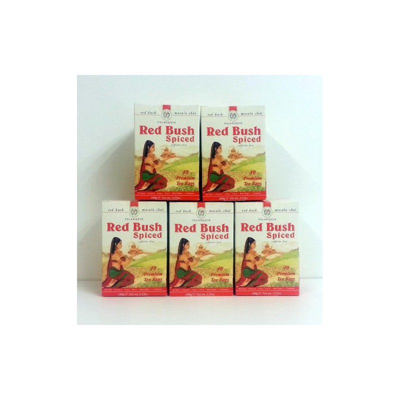 Palanquin Red Bush Spiced Tea (5 boxes)