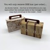 DIY Surprise Mini Reversible Suitcase & Mini GOLD effect Passport