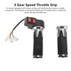 1 Pairs Bike Throttle Handle 3 Gear Speed Control Handle