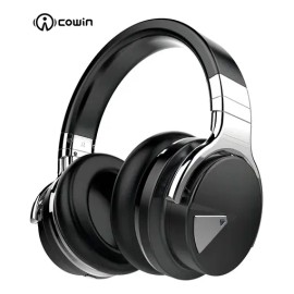 Auriculares Inalmbricos Bluetooth Cowin E7, Llamada De Micrfono, 30 Horas De Reproduccin Para Viajestrabajo, Funcin Activa De Reduccin De Ruido...    