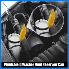 VekAuto Windshield Washer Tank Bottle Cap Cover for Ford Fiesta MK6 01-08 Auto Accessories