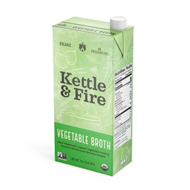 Kettle And Fire Broth Vegetable Cooking 32 OZ