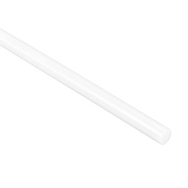 50PCS Diameter 0.5mm Length 250mm White ABS Styrene Plastic Round Bar Rods for DIY Toys Doll House, DIY Sand Table Model, DIY Scene Making, Building Making