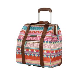 Lily Bloom Design Pattern Carry on Bag Wheeled Cabin Tote (On the Powl)