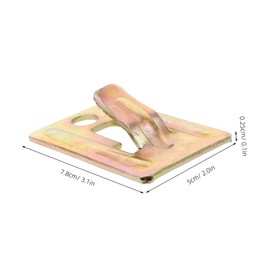 Ipetboom 4pcs Water Heater Support Bracket Kit for Hollow Walls Slip Textured Wall Mounting Plates Heavy Duty Water Heater Holder with Strong Load Capacity Secure Heating Appliance