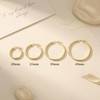 LISHUIHAOMI 14K Gold Earrings for Women Gold Hoop Earrings for