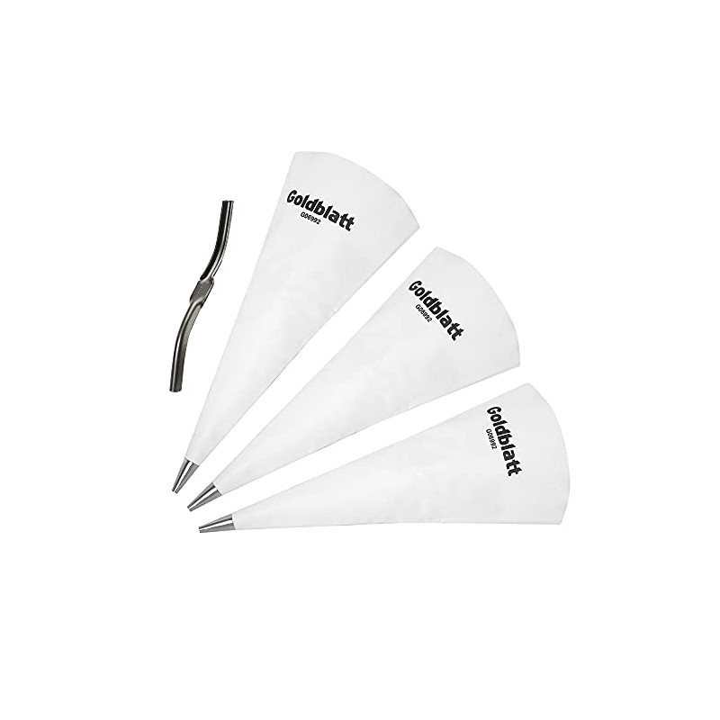 Goldblatt 4 Pieces Tile Grout Masonry Mortar Bag Set, Includes
