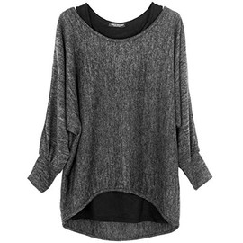 Emma & Giovanni women's oversize tops T-Shirt/pullover (pack of 2) - Asymmetric xl-xxl