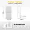 Emeritpro Night Light Socket with Twilight Sensor, Pack of 2
