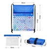 CHEPULA Gym Drawstring Backpack,Sports Gym PE Bag Waterproof Swimming Beach