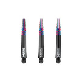 RED DRAGON Nitrotech Ionic Short Stems - Black - 2 sets per pack (6 Stems in total)