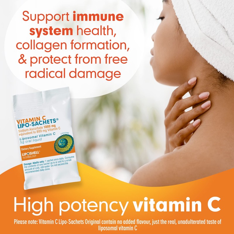 Lipo-Sachets Liposomal Vitamin C 1000mg - 30 Liquid Vitamin C