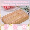 150 Pack Clear Pink Disposable Plastic Silverware Heavy Duty, Plastic