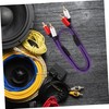 Abaodam RCA Stereo Audio Cable Shielded Connection for Car and