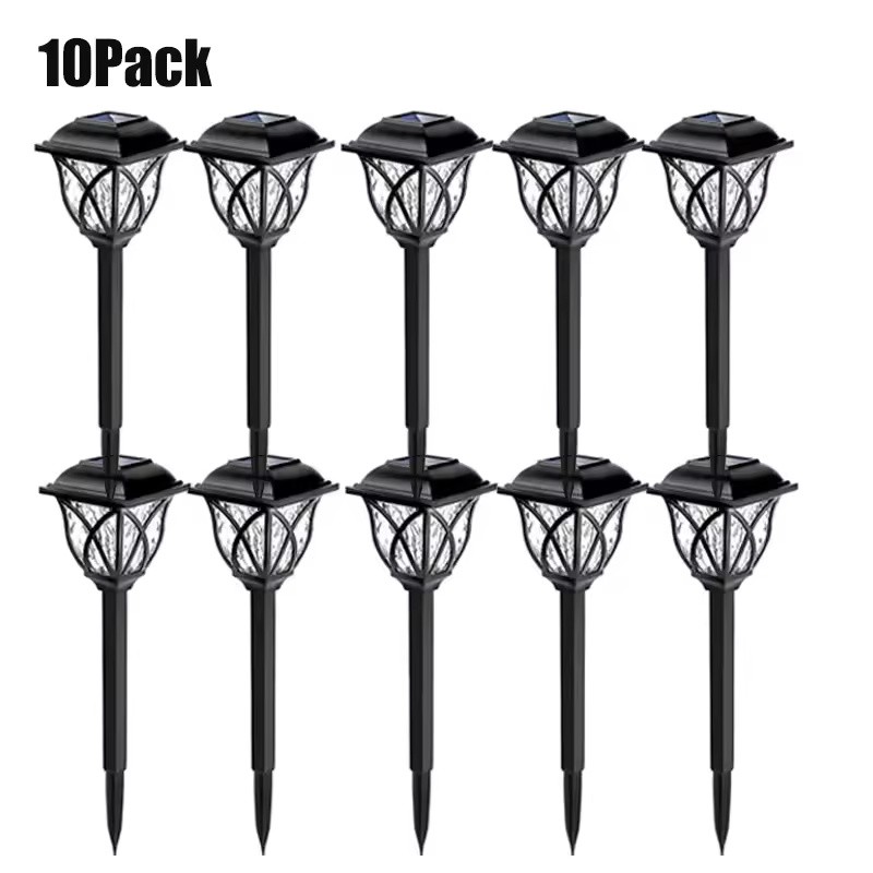Solar Stake Light Outdoor Waterproof LED Garden Pathway Lights