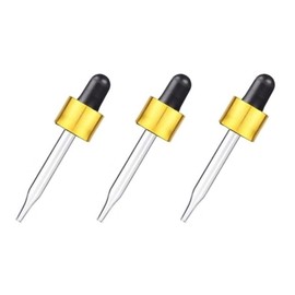 Deve Herbes Pure Yuzu Oil (Citrus junos) with Glass Dropper Cold Pressed (Pack of Three) 100mlx3 (10 oz)