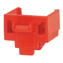 Panduit LAN Port Security Block Red PSL-DCJB