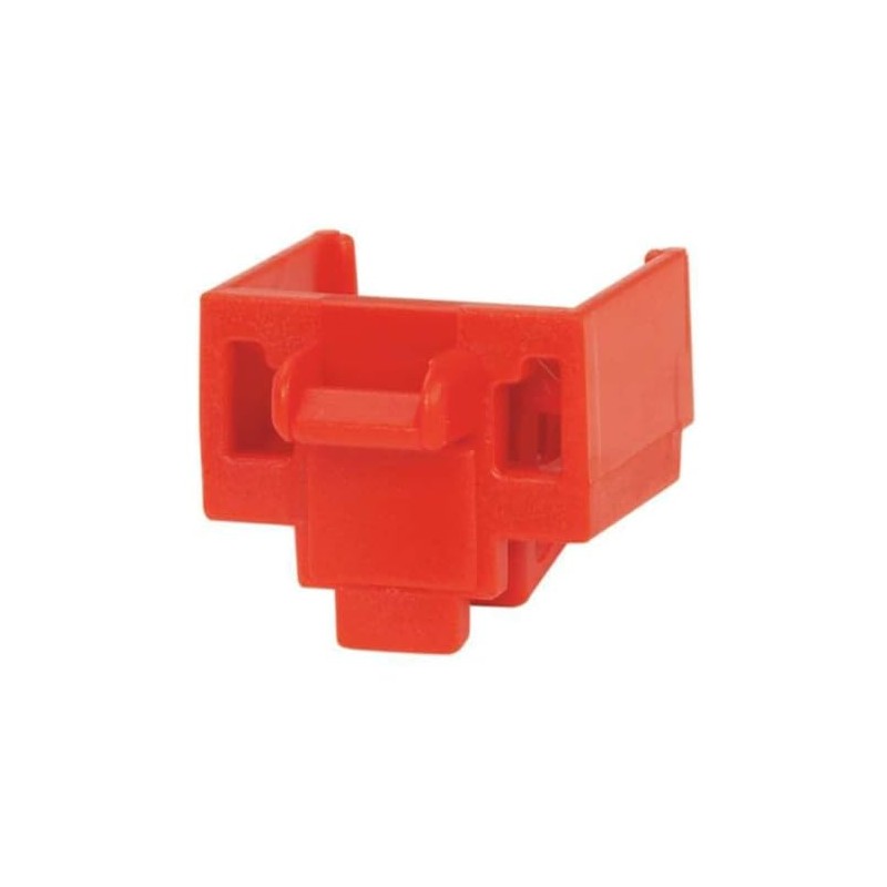 Panduit LAN Port Security Block Red PSL-DCJB